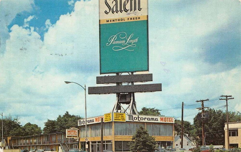 Motorama Motel - Vintage Postcad (newer photo)